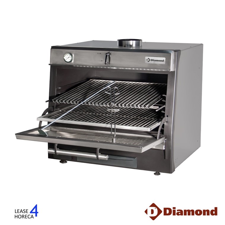 Charcoal Oven 60 kg (CBQ-075-SS RVS)